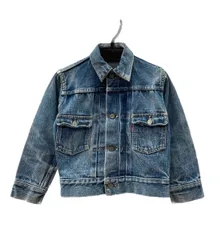 リーバイス Levi's 507BXX 50s 50年代 2nd セカンド Kids キッズ 小ボタン 4つボタン Vintage ヴィンテージ ジャケット 無地 ブルー 104MT-1570