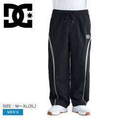 DCシューズ ロングパンツ DPT251075 メンズ 25 SUPER WIDE TRACK PANT DCSHOECOUSA カラー:ブラック  品番：24180965