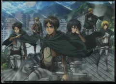 Big Face 進撃の巨人展 進撃の巨人 2枚セット(大分展) クリアファイル