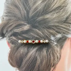 No.12 ビジューパールミニバレッタ