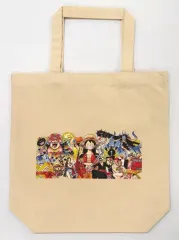 【中古】雑貨 コミックス99-101巻表紙 コミックスカバーイラストトートバッグ 「Meet the ONE PIECE 珠玉のグッズ展」 受注生産限定