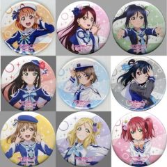 [중고] 배지 핀즈(캐릭터) 전 9종 세트 [러브라이브! 선샤인!! Aqours 3rd LoveLive! Tour ~WONDERFUL STORIES~ 캔 배지] 회장 한정