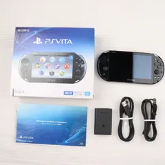 (本体) PlayStation Vita(プレイステーション ヴィータ) Wi-Fiモデル ブラック SCE(PCH-2000ZA11)