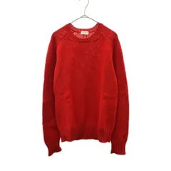 SAINT LAURENT PARIS (サンローランパリ) クルーネックウールニット ニットセーター 390408 レッドのサムネイル