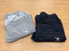【EL6】オークリー　ナイロンパンツ　2点　OAKLEY　ネイビー　グレー　Lサイズ　KT10516