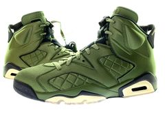 ナイキ NIKE AIR JORDAN 6 RETRO PINNACLE PROMO FLIGHT JACKET AH4614-303 メンズ靴 スニーカー ロゴ カーキ 28cm 201-shoes653