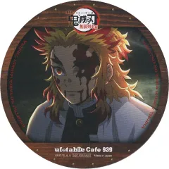 【中古】コースター 939.煉獄杏寿郎(左目負傷) コースター 「テレビアニメ 鬼滅の刃 無限列車編×ufotable Cafe」 ドリンクメニュー注文特典