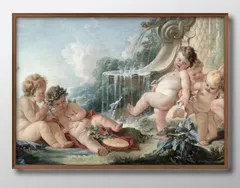 名画フランソワ =ブーシェの肉筆 模写 保田三友紀の油絵作品F50号大作値下げ 名画フランソワ =ブーシェの肉筆 模写 保田三友紀の油絵作品F50