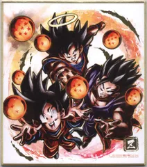 BANDAI ドラゴンボール色紙ART RAGING/2604268 孫悟空&孫悟飯&孫悟天 14のサムネイル