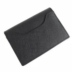 新品 未使用 本革 カードケース 黒 ブラック 名刺入れ メンズ 男性 シンプル ビジネス お洒落 カーボンレザー