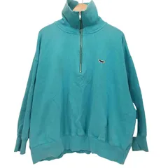 タウンクラフト TOWNCRAFT 23SS 別注 レトロカラーハーフジップスウェット レディース FREE 