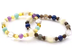 ペア ブレスレット パワーストーン 天然石 レディース メンズ ペアブレスレット アクセサリー メンズブレスレット