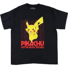 古着 POKEMON ポケモン ピカチュウ アニメ キャラクタープリントTシャツ メンズL相当/eaa522699
