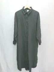 ◇ ⊂ H&M エイチアンドエム 長袖 ロング ワンピース サイズM ブラック レディース E  【1412090038419】