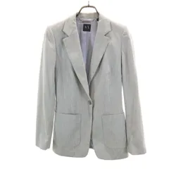 ARMANI EXCHANGE アルマーニエクスチェンジ テーラードジャケット XS ライトグレー系 レディース 古着のサムネイル