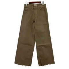 Ungrid アングリッド カットオフ ワイドパンツ size25/ベージュ