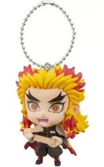 【中古】食玩 キーホルダー 5.煉獄杏寿郎 「鬼滅の刃ディフォルメマスコット5」