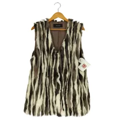 ジーナシス JEANASIS ガラファーベスト レディース FREE 