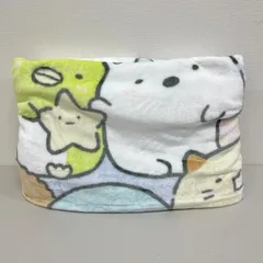 K349-53196 すみっコぐらし ブランケット 星空さんぽ柄 約140cm×200cm San-X公式 毛布 ひざ掛け マイクロファイバー素材