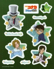 【中古】シール・ステッカー 江戸川コナン＆大岡紅葉＆伊織無我＆怪盗キッド ステッカー/B 「劇場版 名探偵コナン 100万ドルの五稜星」 劇場グッズ