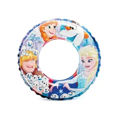 【在庫セール】[日本正規品] 56201 51cm スイムリング アナと雪の女王 Disney 浮き輪 INTEX(インテックス)