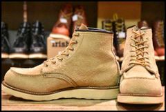 【7E 良品 羽タグ】レッドウィング 8173 スエード アイリッシュセッター タン ラフアウト モックトゥ ブーツ redwing HOPESMORE【FE572】のサムネイル