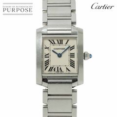 カルティエ Cartier タンクフランセーズSM W51008Q3 レディース 腕時計 アイボリー クォーツ ウォッチ Tank Francaise 90232663