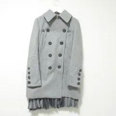 【極美品】レキサミ　コットンフード脱着式2WAY薄手ミリタリージャケット 極美品】レキサミ コットンフード脱着式2WAY薄手ミリタリージャケット