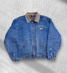 【80s】USA製 星タグ カーハート デトロイトジャケット デニム 38 カーハート Carhartt 80s 80's 80年代 星タグ ブランケット付き