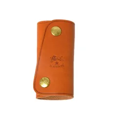 【人気商品】IL BISONTE スナップボタン [イルビゾンテ] 3つ折りレザ