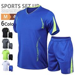 トレーニングウェア メンズ 上下 半袖 Tシャツ ハーフパンツ ジャージ 上下セット おしゃれ 吸汗速乾 2点セット スポーツウェア レディース ランニング 部屋着 