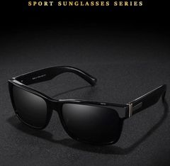 新品 送料込み 偏光 レンズ スポーツ サングラス ラグジュアリーブラック