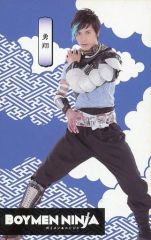 [중고] 컬렉션 카드(남성) BOYS AND MEN/용상/닌자·전신/CD[BOYMEN NINJA] 보이멘 컬렉션 카드