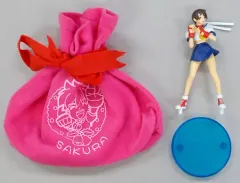 【中古】フィギュア 春日野さくら (青 肌色) 「ストリートファイター」 カプコンキャラクター プレゼントフィギュアコレクション