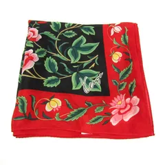 希少 美品 KENZO シルク大判スカーフ 花柄 高田賢三 ケンゾー KENZO（バンダナ/スカーフ）のフリマアイテム一覧