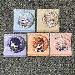 行秋　缶バッジ グッズ-バッチ】原神 缶バッジ 行秋 ちびキャラスタンプシリーズ