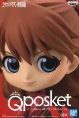 【中古】フィギュア 式波・アスカ・ラングレー(ブラウン) 「ヱヴァンゲリヲン新劇場版」 Q posket-式波・アスカ・ラングレー Plugsuit Style-