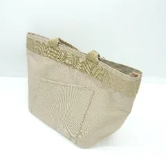 ◇ Θ ROOTOTE ルートート シンプル マチ広 ハンドバッグ ベージュ レディース E  【1502060024891】