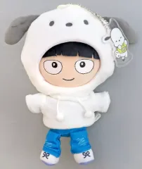 モブサイコ100　サンリオ　むにゅぐるみ　影山茂夫　ポチャッコ 中古】ぬいぐるみ 影山茂夫＆ポチャッコ むにゅぐるみ
