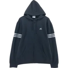 古着 アディダス adidas スウェットフルジップパーカー メンズM相当/eaa489743