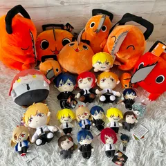 チェンソーマン  ぬいぐるみ  26点セット  大量まとめ売り  ポチタ  マキマ  マスコット多数  タグあり多数  アニメ  26