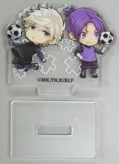 【中古】アクリルスタンド・アクリルパネル 凪誠士郎＆御影玲王 「ブルーロック トレーディングアクリルミニスタンド」