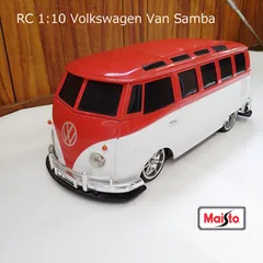 Maisto Tech社　フォルクスワーゲン　バス　ラジコン　VW　Van　Samba　1/10スケール　特大　41cm　ホビー　0070