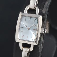 希少色/稼働品】グッチ 1900L バングル ライトブルー 訳あり部品取り 