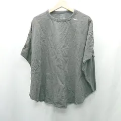 ◇ ⊂ Φ CIAOPANIC TYPY チャオパニックティピー バックプリント 半袖 カットソー サイズ1 チャコールグレー レディース E  【1502030000672】