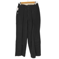 マーカウェア markaware サテンライク タックパンツ メンズ  1