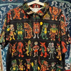 ウルトラマン 怪柄シャツ 個性的 派手 お洒落 メンズ 新品 ハイデザイン ティーシャツ 新品 新品未使用 レトロ 個性的 奇抜  攻め 前衛的 ビンテージリプリント vintage riprint 古着 好き プリントT 男性 衣類 トップス