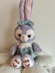 ぬいぐるみ服　手編みの切替ワンピース　ステラルーコスチューム