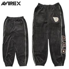 AVIREX ベロアジャケット セットアップ Lサイズ - メルカリ