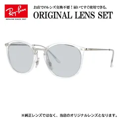 【海外正規品】レイバン Ray-Ban ライトカラー メガネ フレーム RX7140 2001 51 ボストン 眼鏡 伊達メガネ ブランドメガネ メンズ レディース (ライトスモーク)